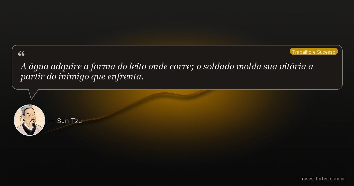 Frase de Sun Tzu