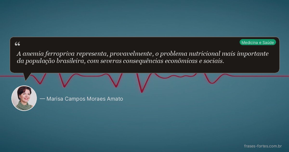 Frase de Marisa Campos Moraes Amato