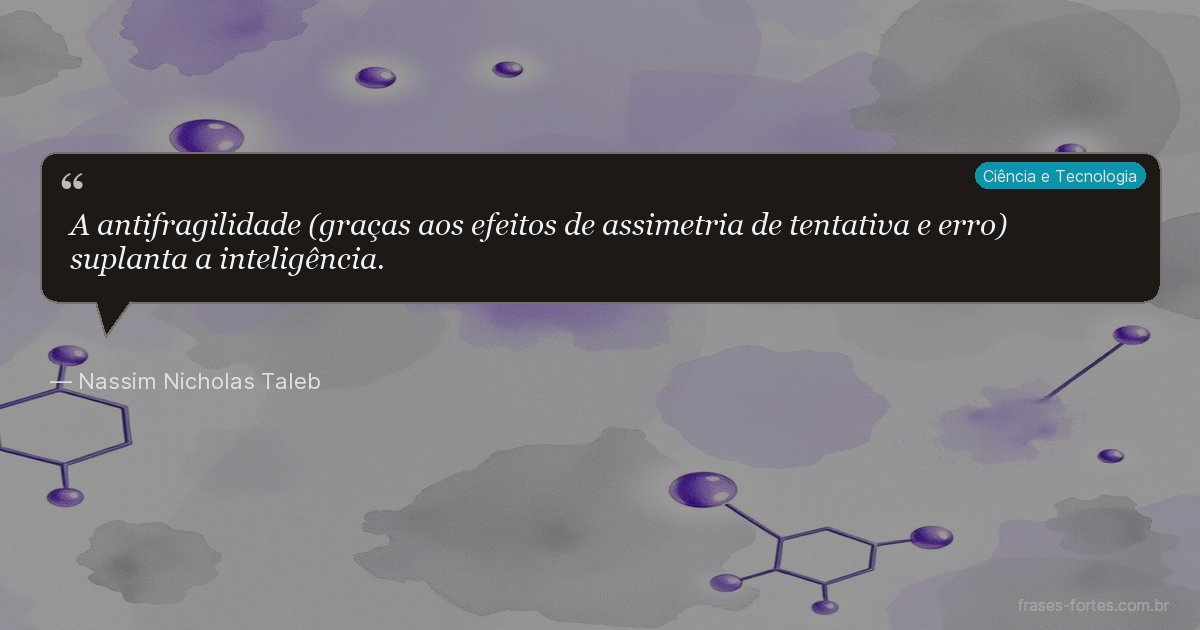 Frase de Nassim Nicholas Taleb