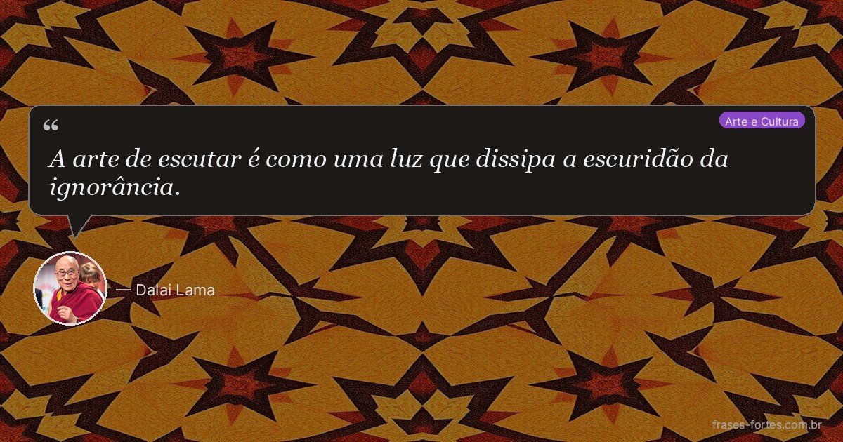 Frase de Dalai Lama