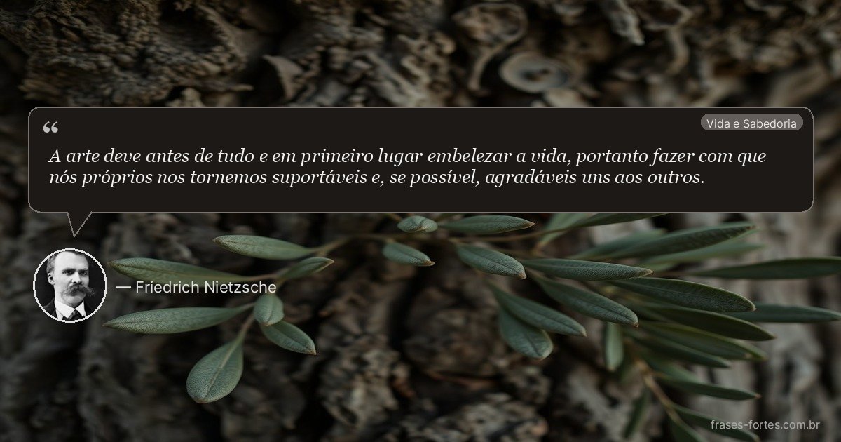 Frase de Friedrich Nietzsche
