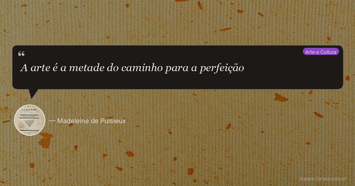 Frase de Madeleine de Puisieux