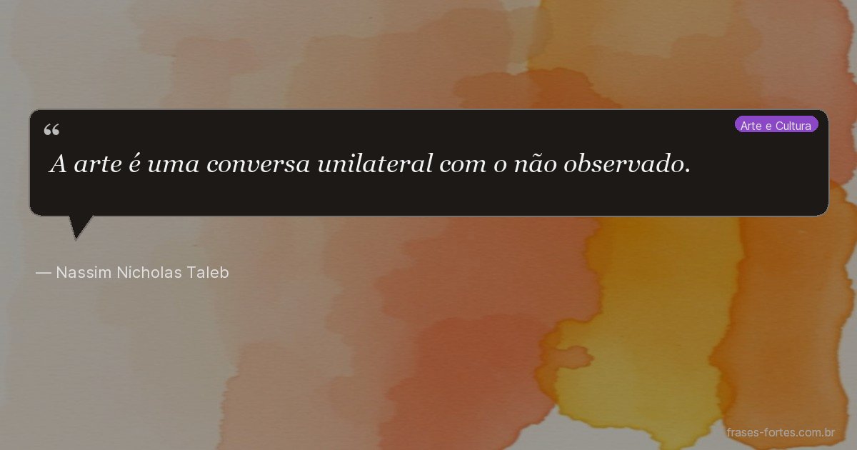 Frase de Nassim Nicholas Taleb