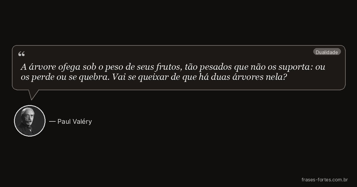 Frase de Paul Valéry