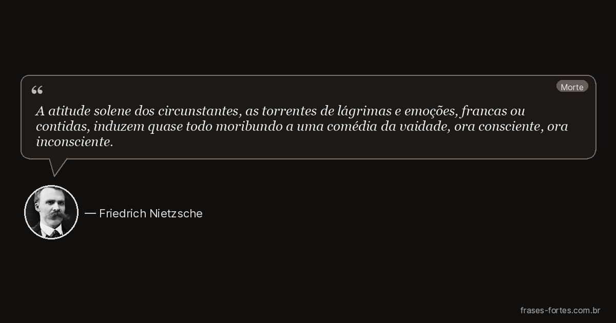 Frase de Friedrich Nietzsche