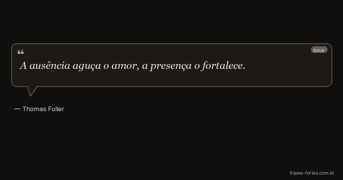 Frase de Thomas Fuller