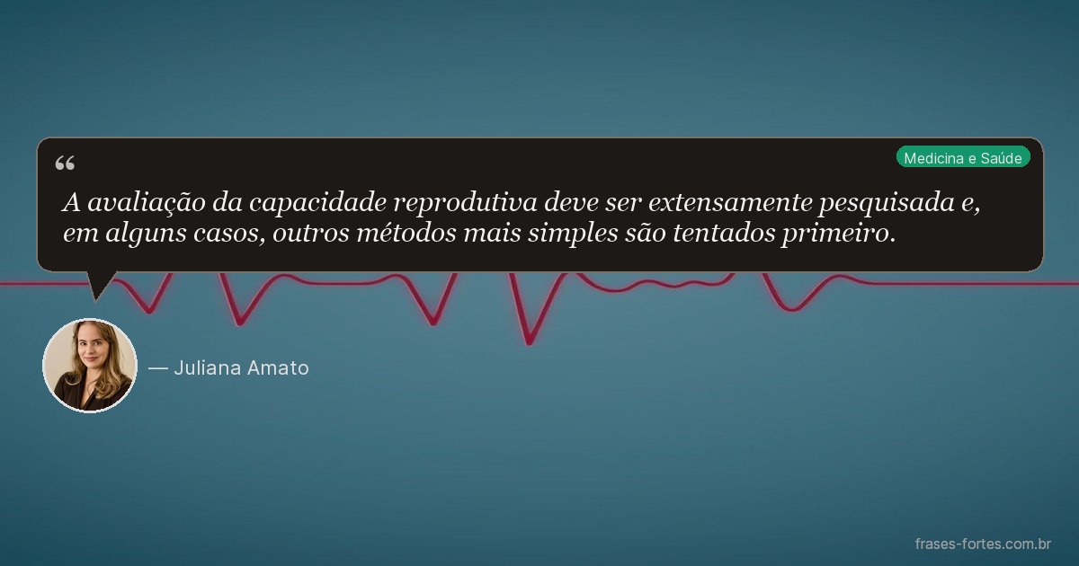 Frase de Juliana Amato