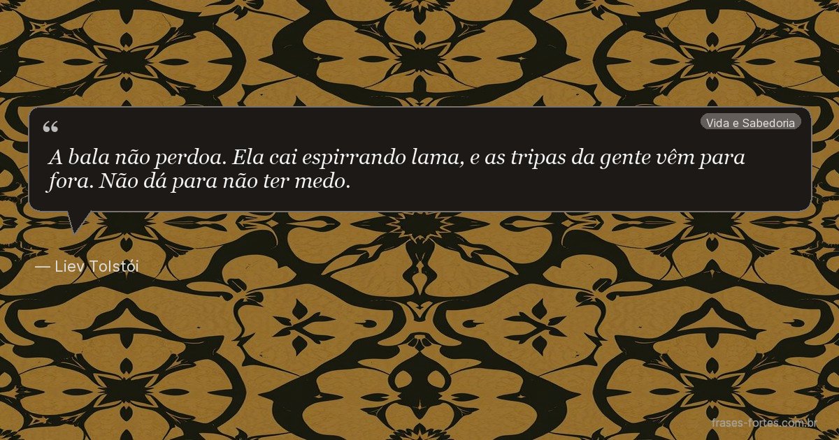 Frase de Liev Tolstói