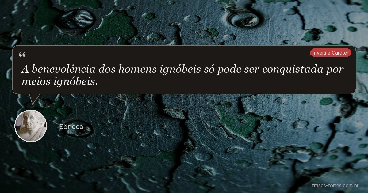 Frase de Sêneca