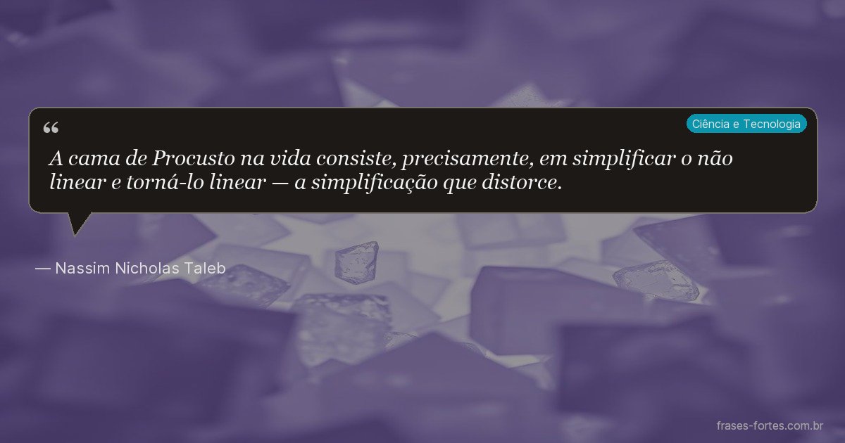 Frase de Nassim Nicholas Taleb