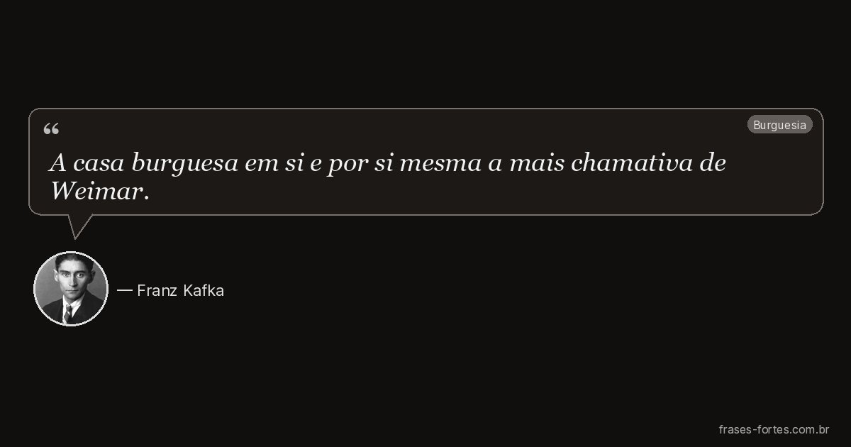 Frase de Franz Kafka
