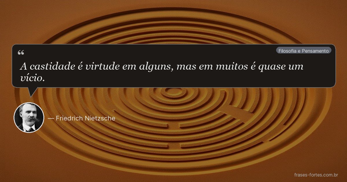 Frase de Friedrich Nietzsche