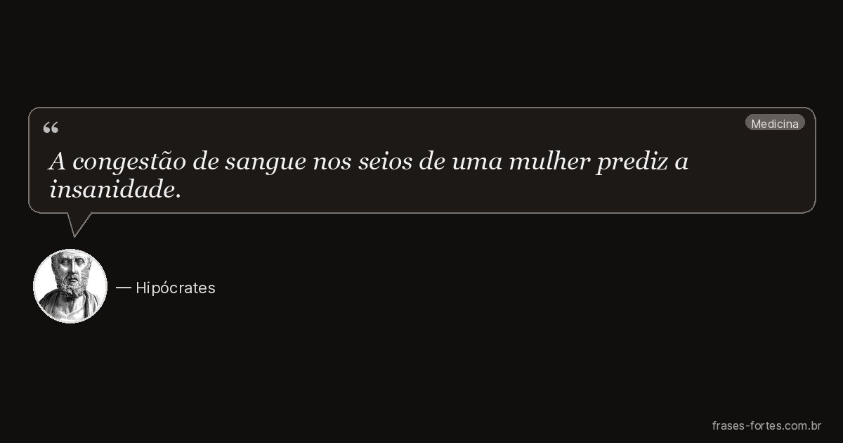 Frase de Hipócrates