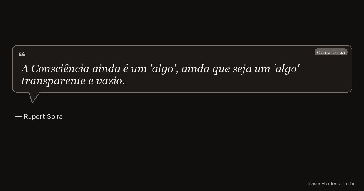 Frase de Rupert Spira