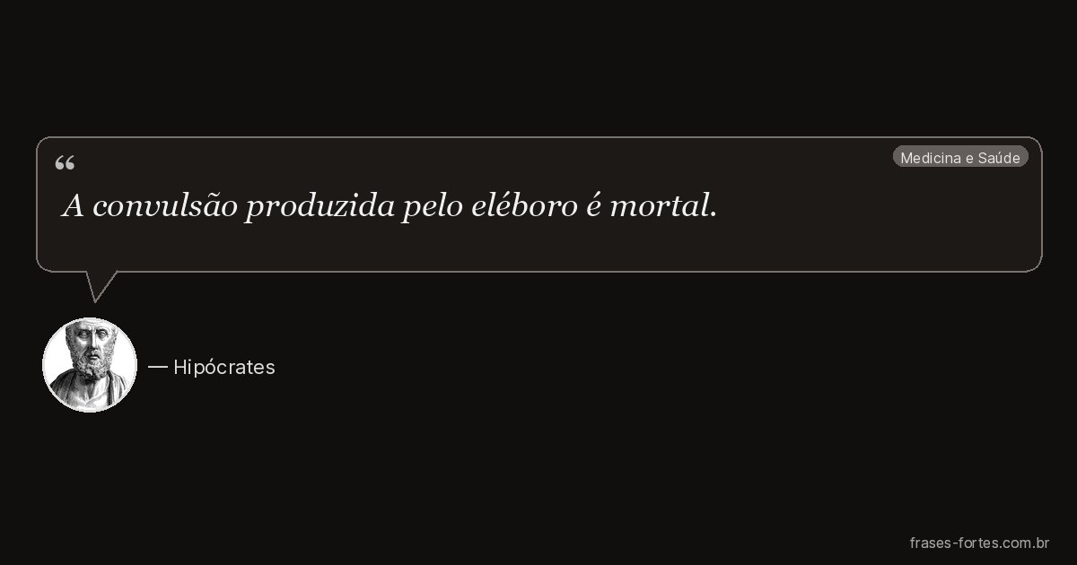 Frase de Hipócrates