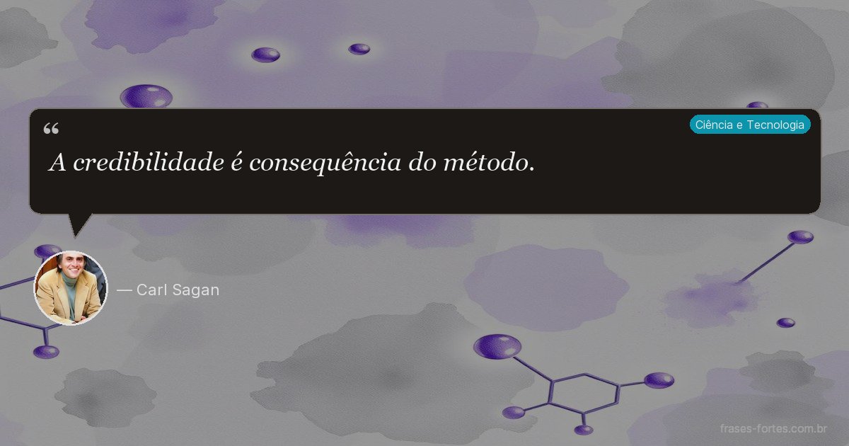 Frase de Carl Sagan