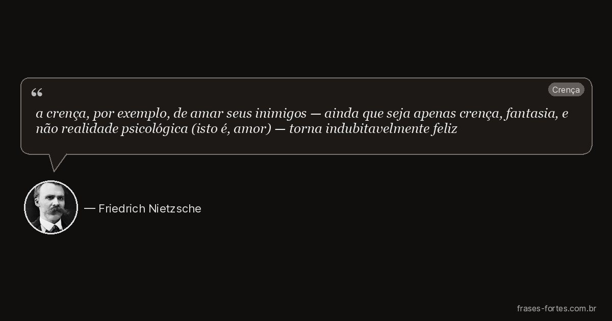 Frase de Friedrich Nietzsche