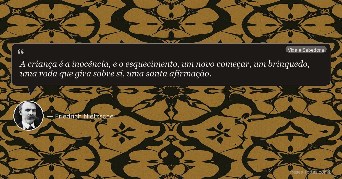 Frase de Friedrich Nietzsche