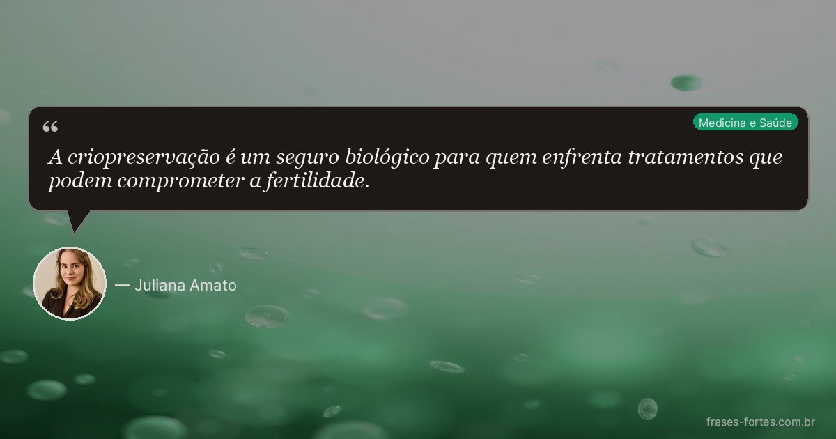 Frase de Juliana Amato