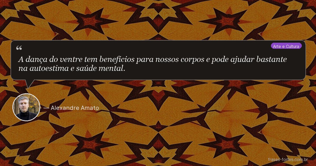 Frase de Alexandre Amato