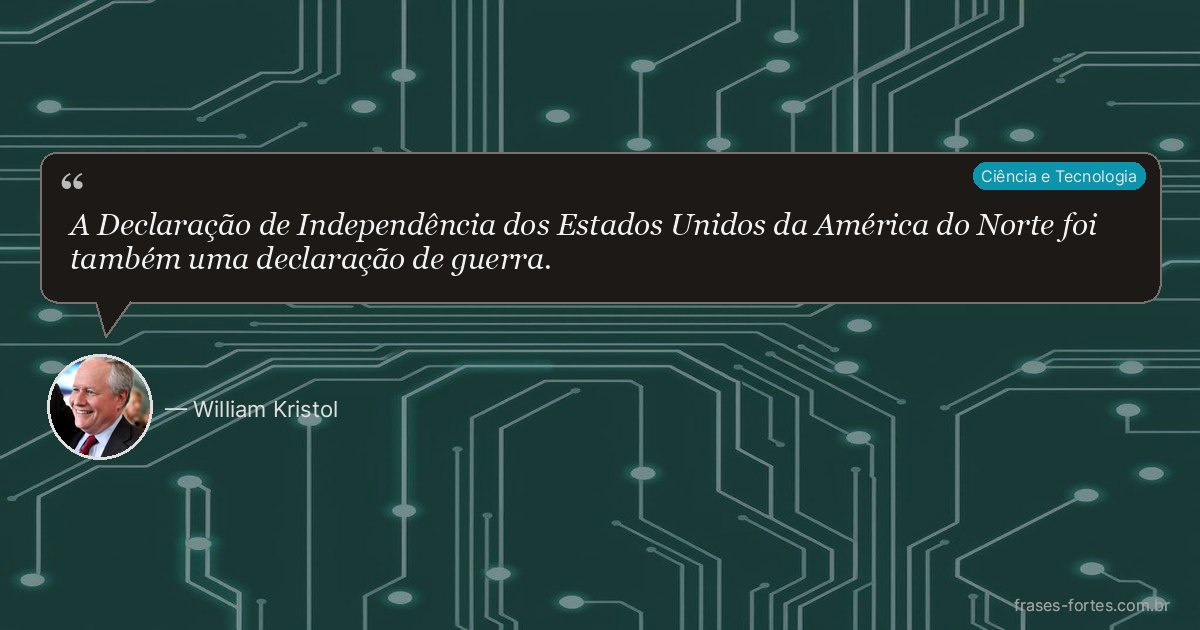 Frase de William Kristol