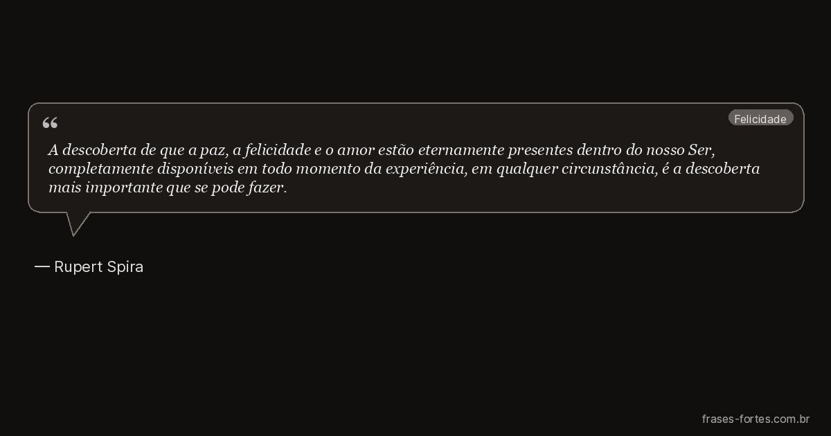 Frase de Rupert Spira