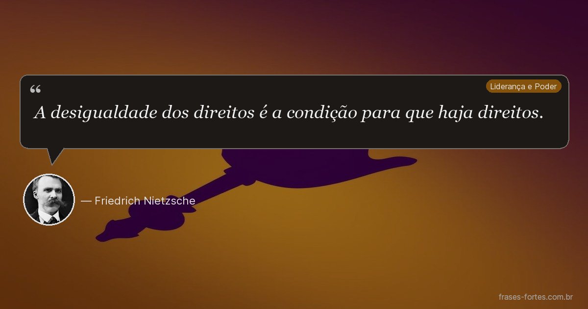 Frase de Friedrich Nietzsche