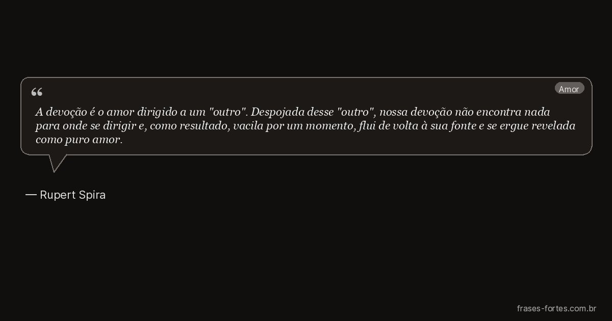Frase de Rupert Spira