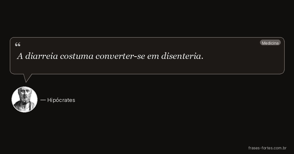 Frase de Hipócrates