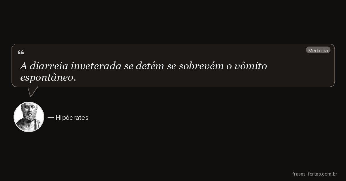 Frase de Hipócrates