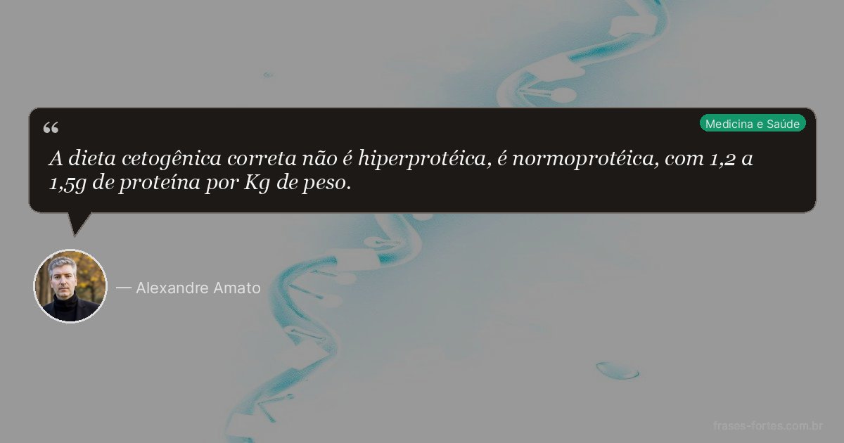 Frase de Alexandre Amato
