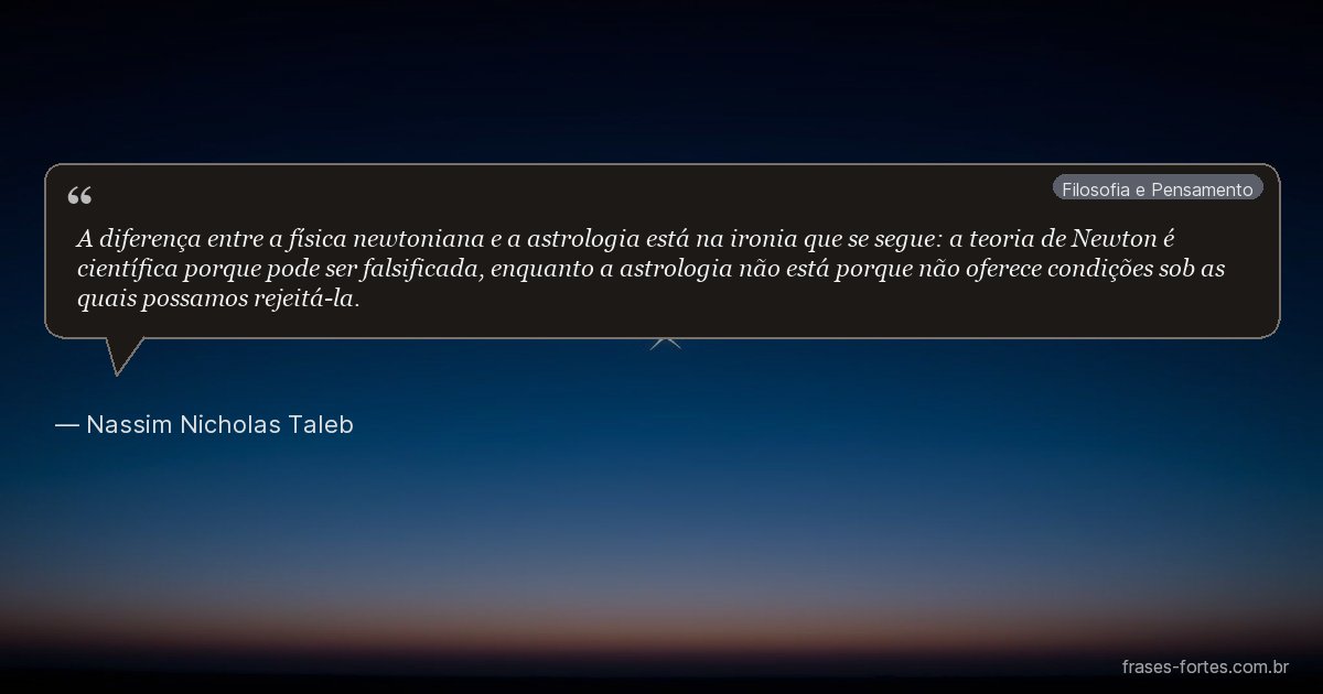 Frase de Nassim Nicholas Taleb