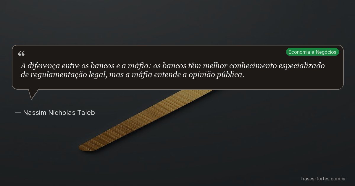Frase de Nassim Nicholas Taleb