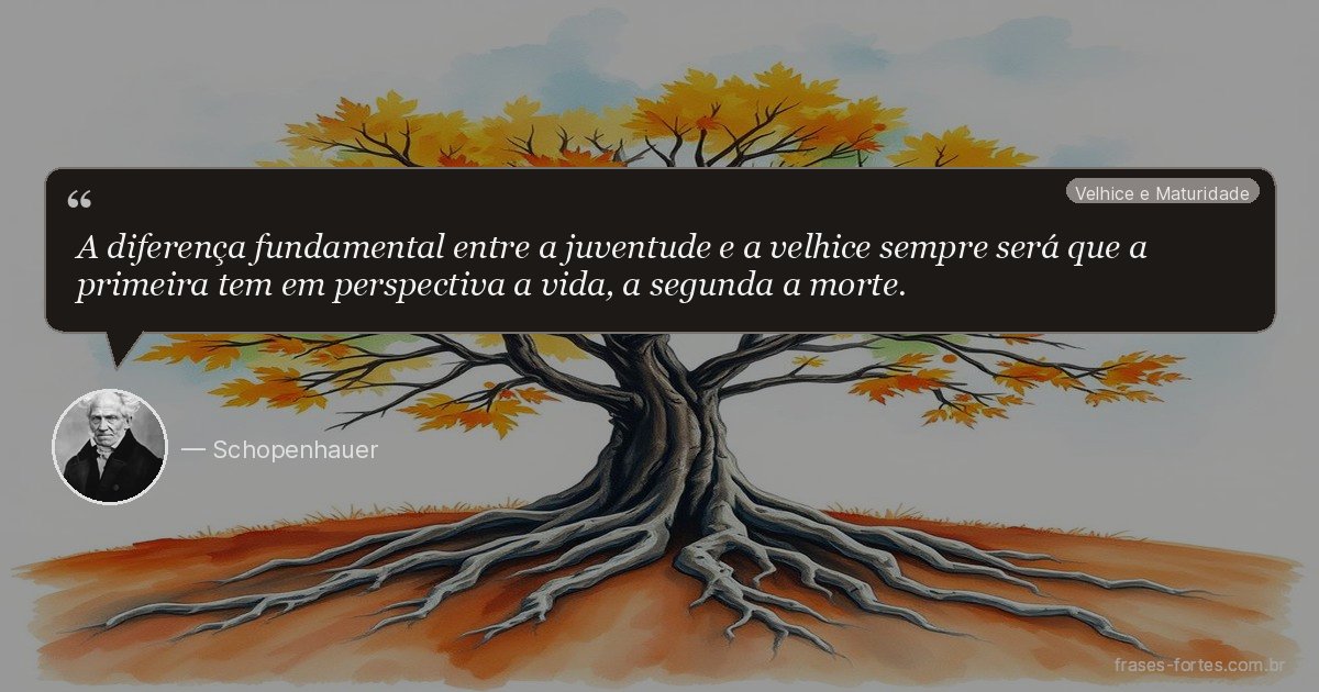 Frase de Schopenhauer