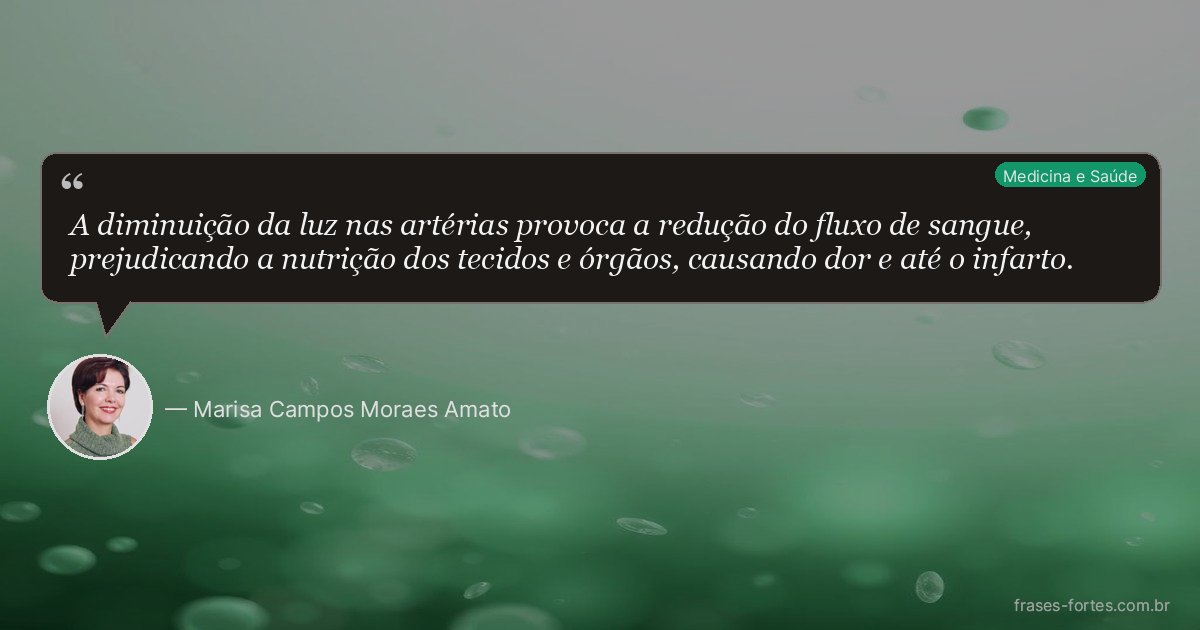 Frase de Marisa Campos Moraes Amato