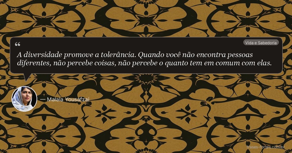 Frase de Malala Yousafzai