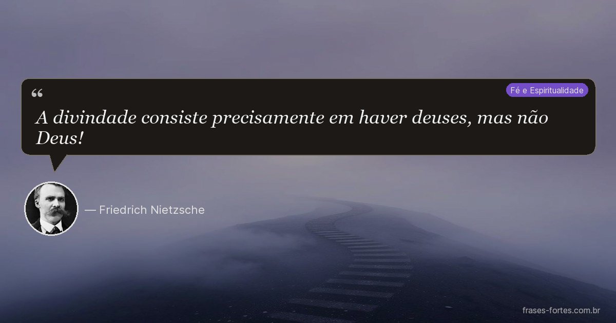 Frase de Friedrich Nietzsche