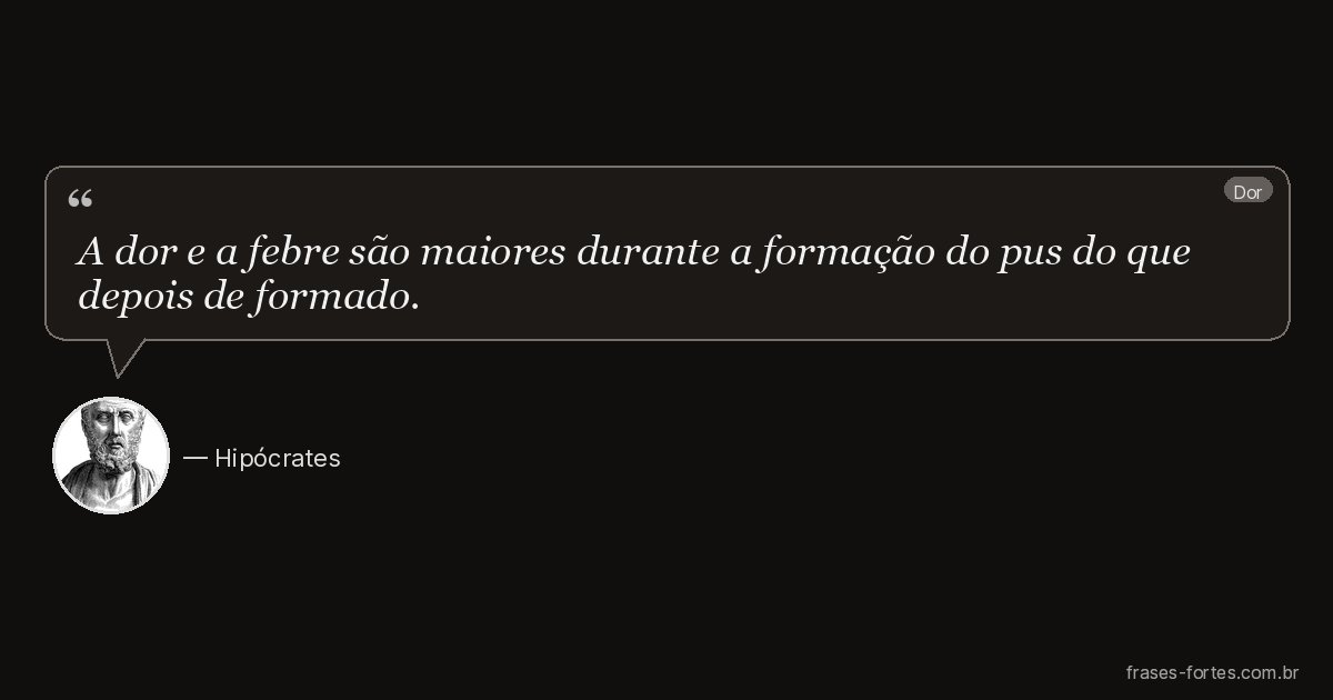 Frase de Hipócrates
