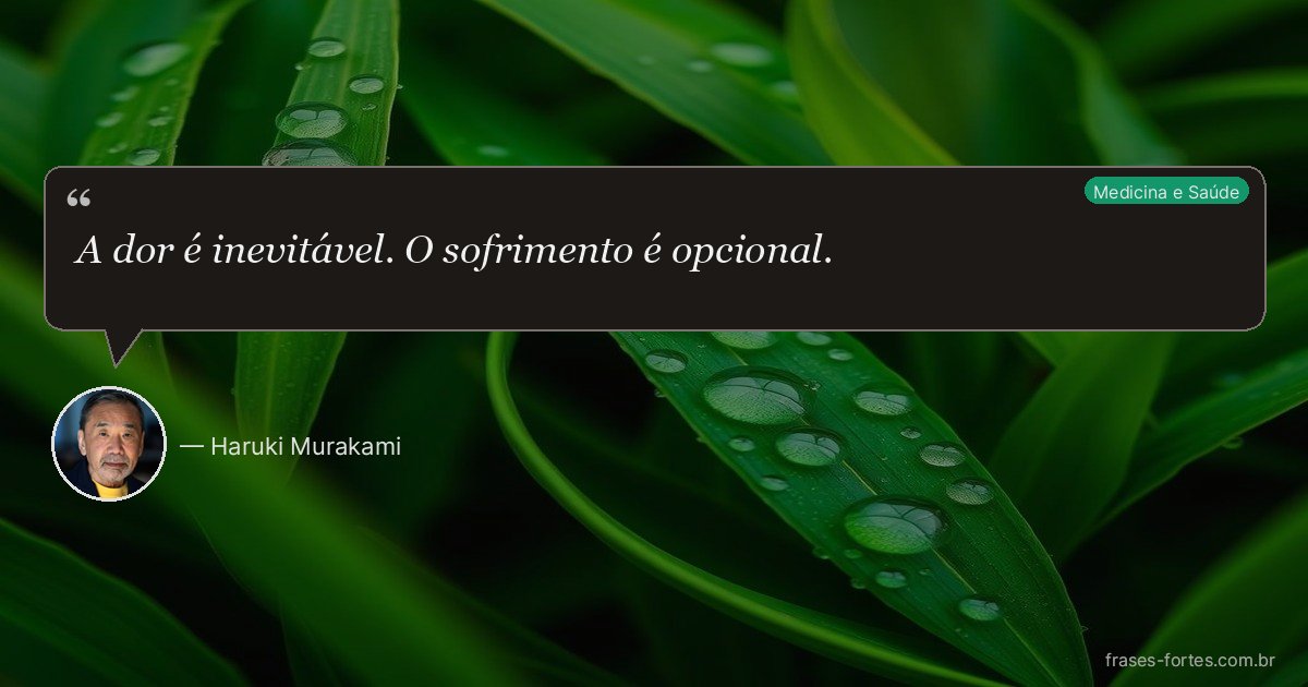 Frase de Haruki Murakami