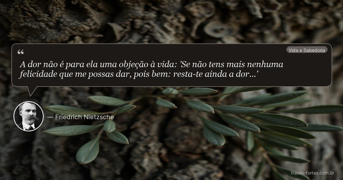 Frase de Friedrich Nietzsche