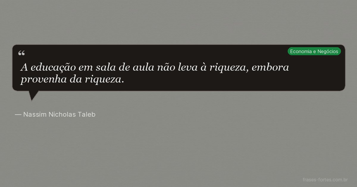 Frase de Nassim Nicholas Taleb