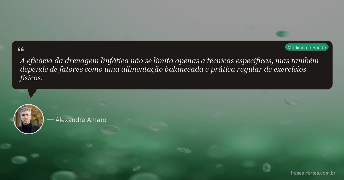 Frase de Alexandre Amato