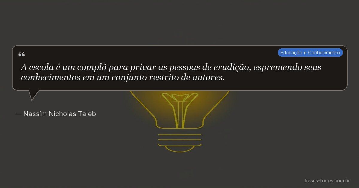 Frase de Nassim Nicholas Taleb