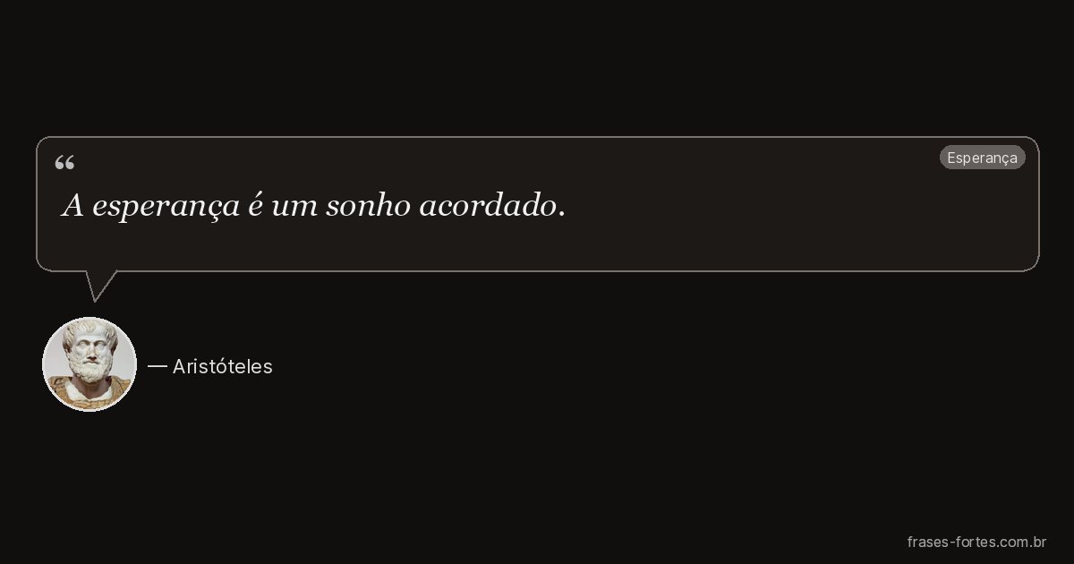 Frase de Aristóteles