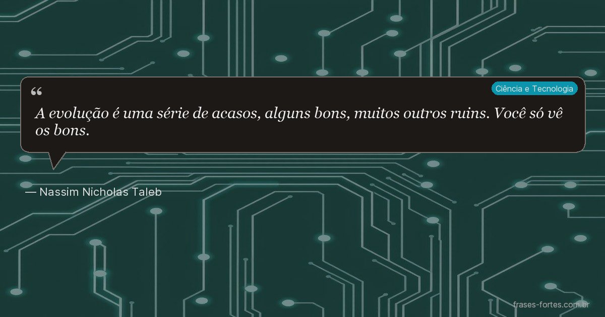 Frase de Nassim Nicholas Taleb