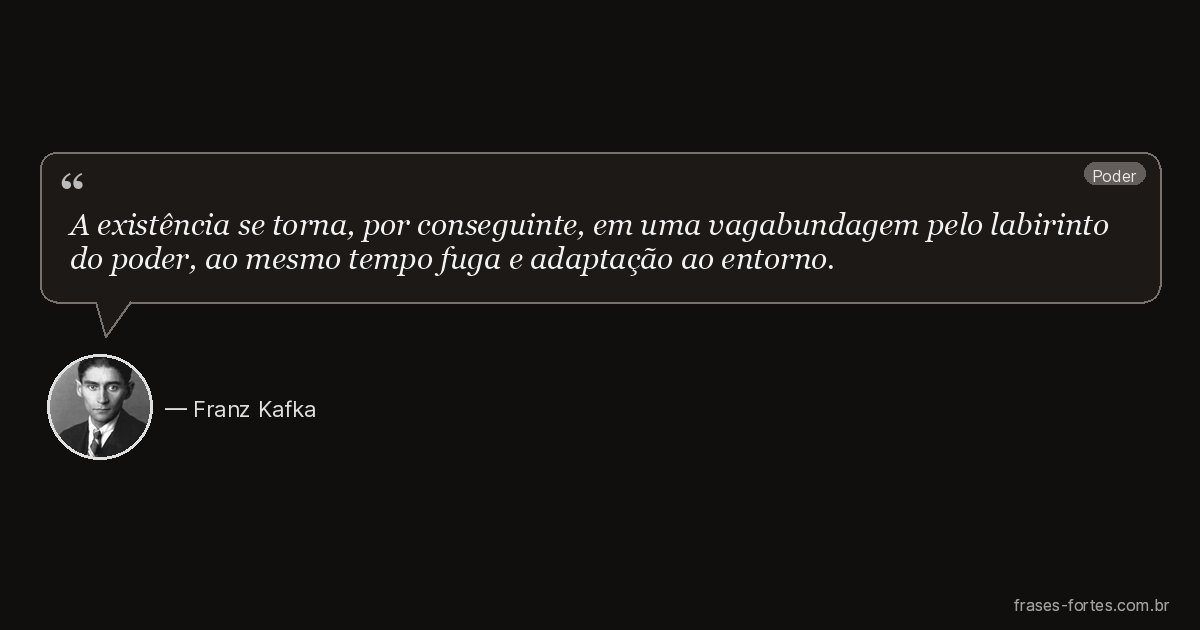 Frase de Franz Kafka