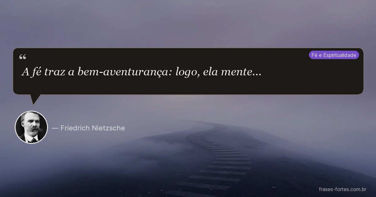 Frase de Friedrich Nietzsche