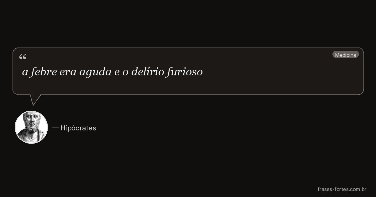Frase de Hipócrates