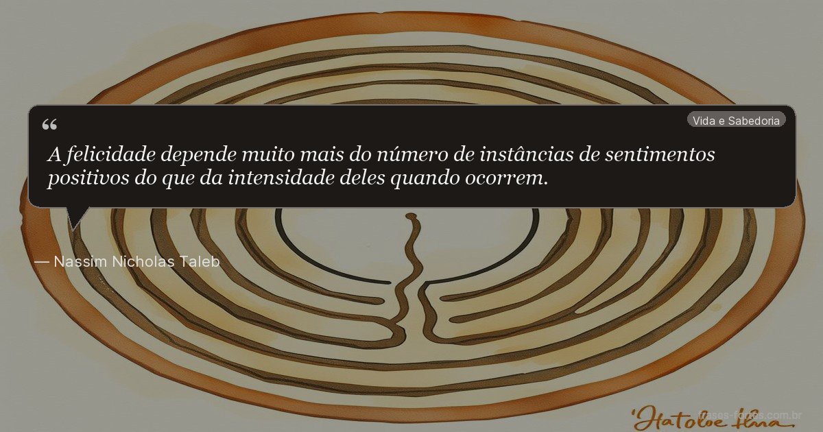 Frase de Nassim Nicholas Taleb