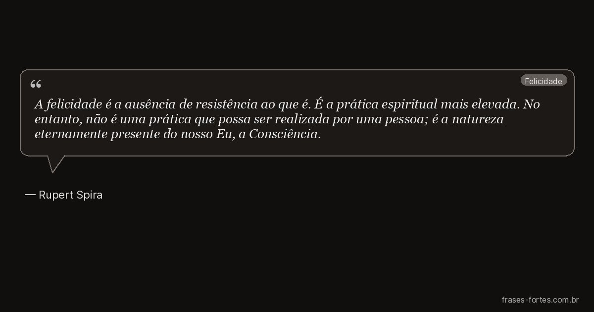 Frase de Rupert Spira
